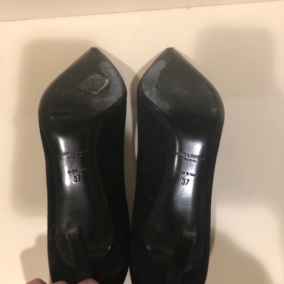 Women’s Saint Laurent Black High Heel Shoe - Picture 4 of 4